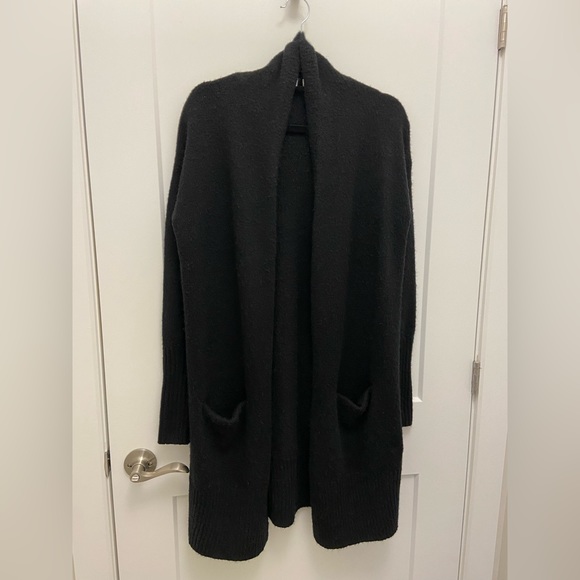 GAP Long Cardigan Sweater in Black (X-Small) - Picture 1 of 7